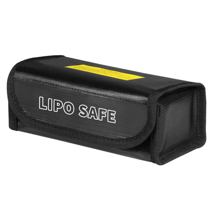 Drone Battery Bag - 185x75x60mm Square RC LiPo Safe Bag