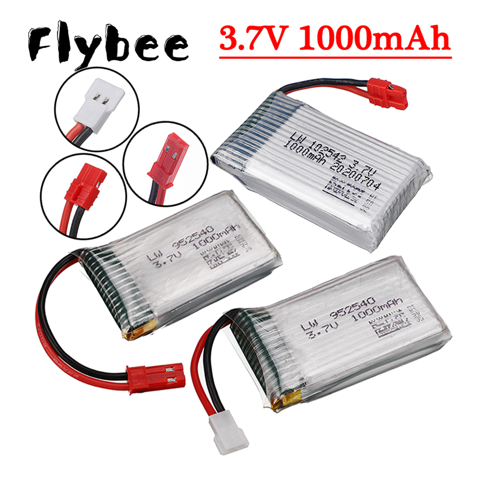 Drone Battery Lipo - 3.7V 1000mah Lipo Battery For Syma