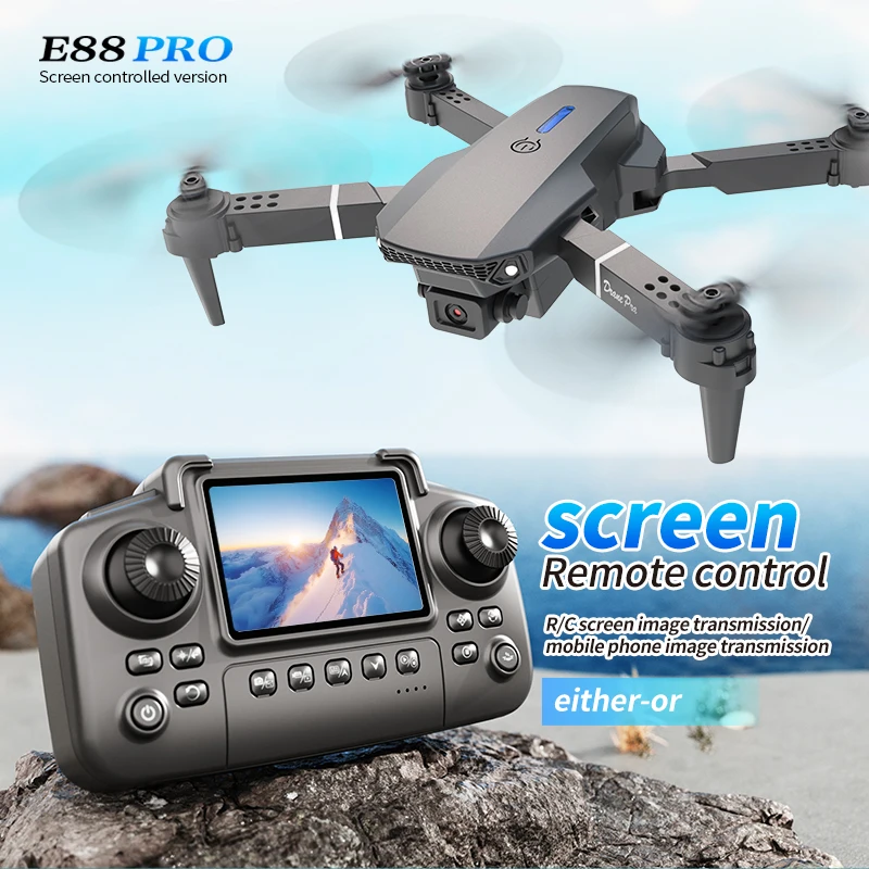 Professional E88 PRO Drone wit - Drone Battery Box ulasan dan harga