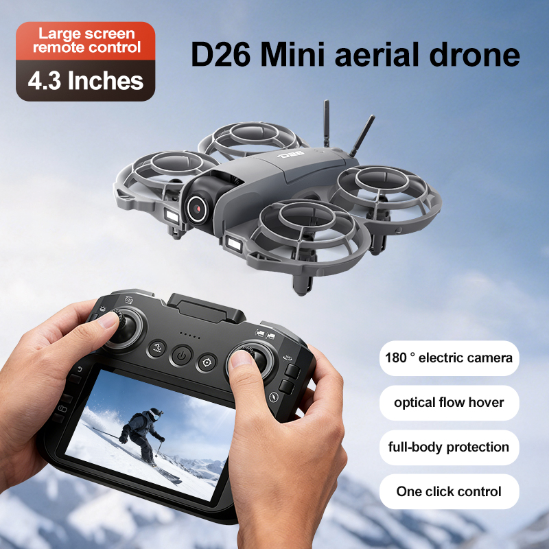D26 Drone 4K Aerial HD 180° Ca - Drone Battery Balance Charger ulasan dan harga