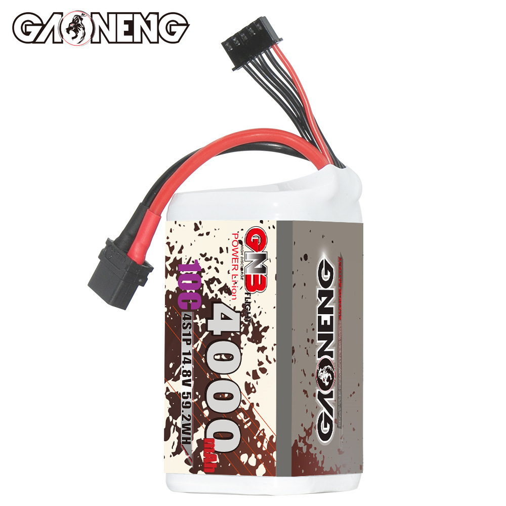 GNB 4000mAh 4S 14.8V 10C 20C W - Drone Battery Plate ulasan dan harga