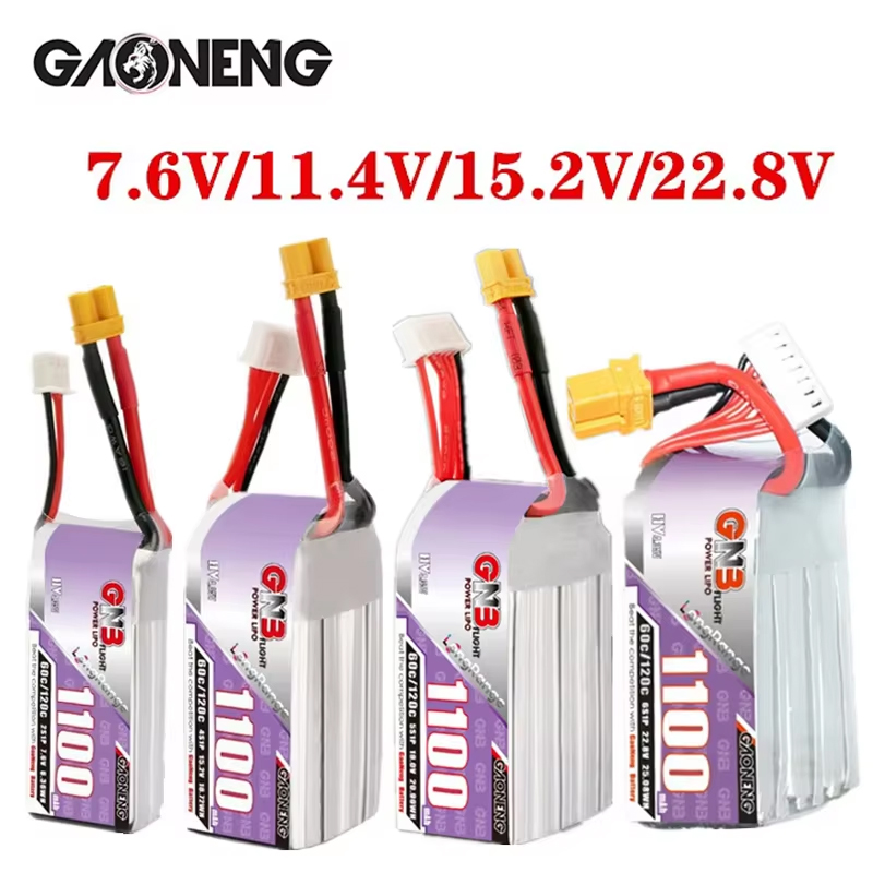 GNB 1100mAh 2S 3S 4S 6S 60C/12 - Drone Battery 6S ulasan dan harga