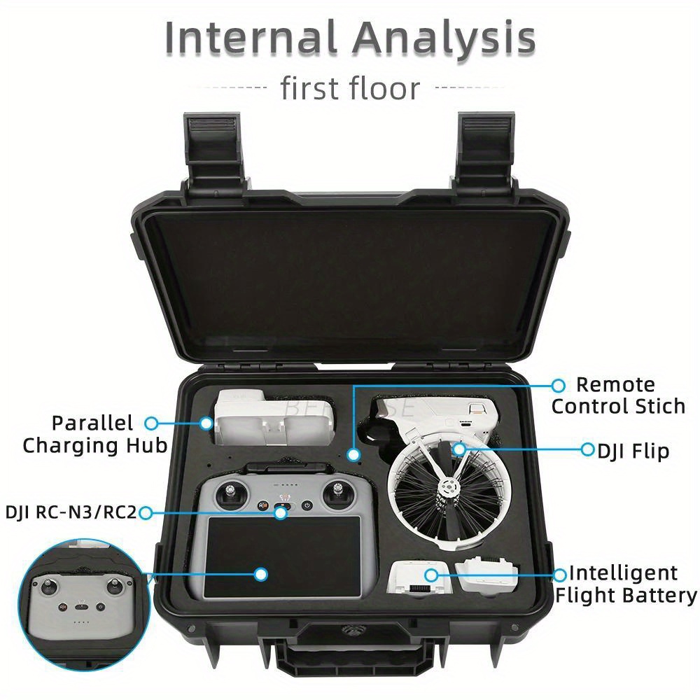 For DJI Flip Hard-Shell Storag - Drone Battery Bag ulasan dan harga