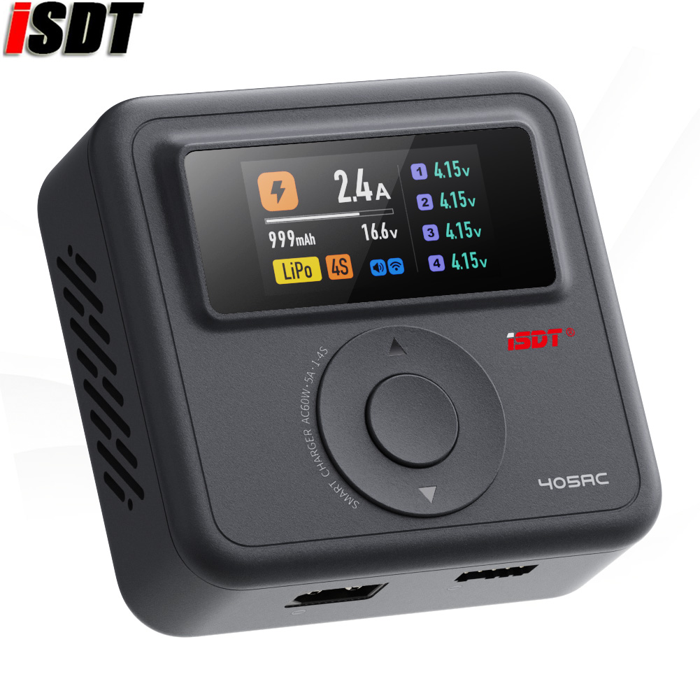 ISDT 405AC GaN 60W Smart Balan - Drone Battery Smart ulasan dan harga